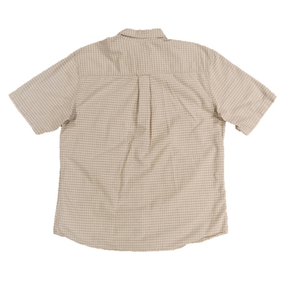 Woolrich Tan & White Plaid Button-Up Shirt - Picture 4 of 8